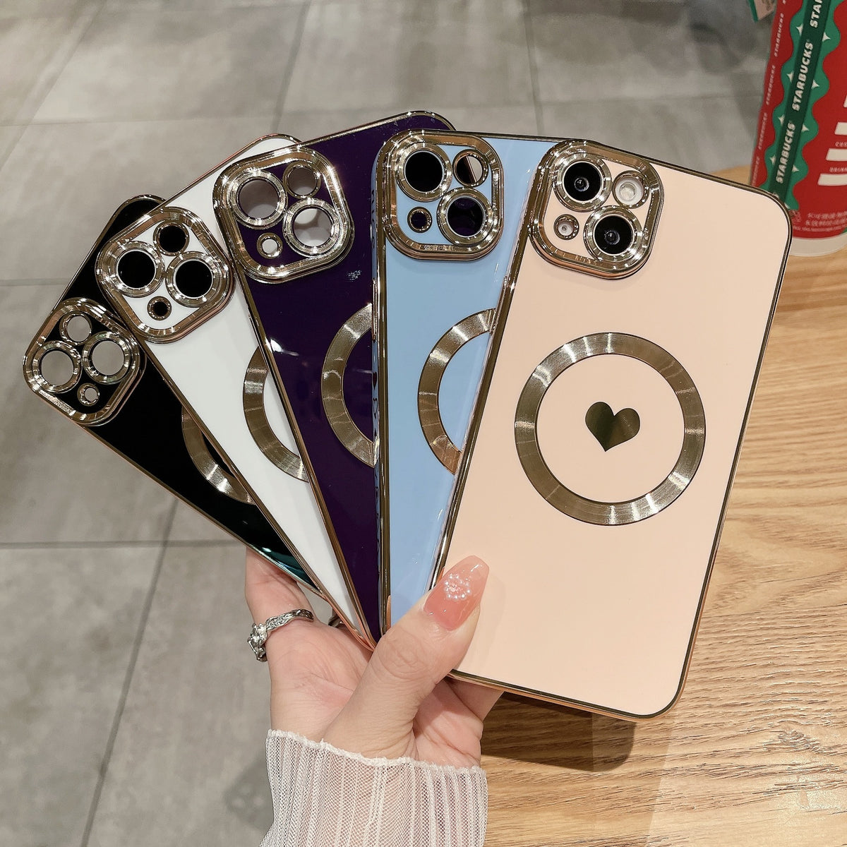 Mobile phone case electroplating magnetic suction