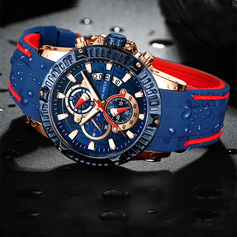 Multifunctional Men's Waterproof Quartz Watch