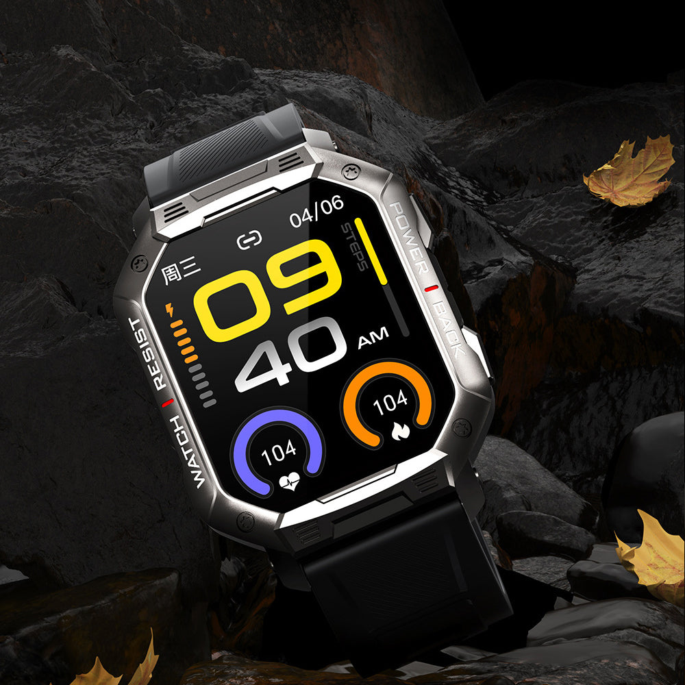 NX3 Bluetooth call smart watch 1.83 inch screen G+F anti-fingerprint oil 410 mAh sports mode